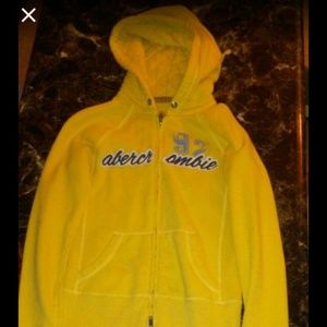 A&F Yellow Hoodie*SOLD*